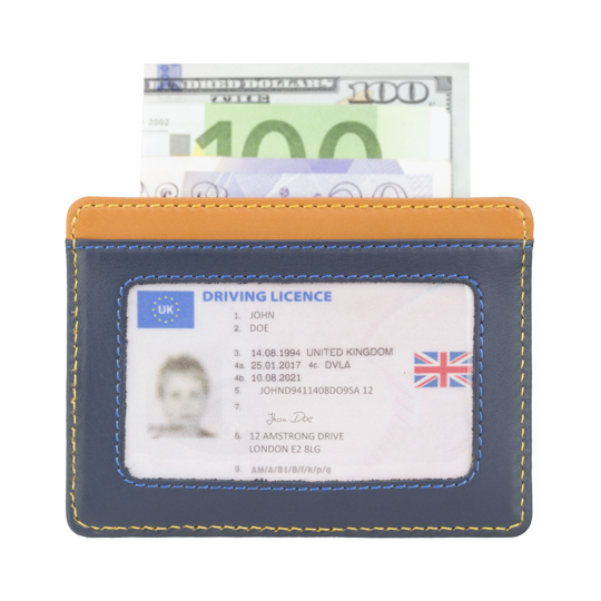 Steel Blue/Mustard Yellow